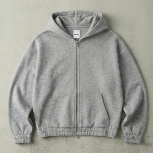 Suéter Essential Zip Hoodie